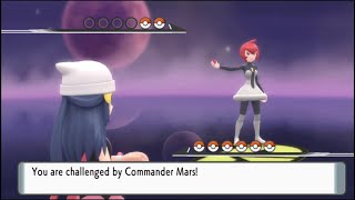 Pokémon Brilliant DiamondShining Pearl  Mars Battle Valley Windworks [upl. by Vasiliki]