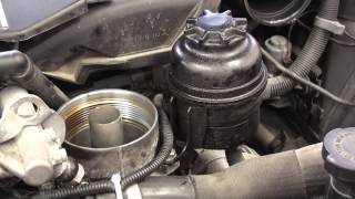 BMW E46 Engine Oil and Filter Change [upl. by Irual]