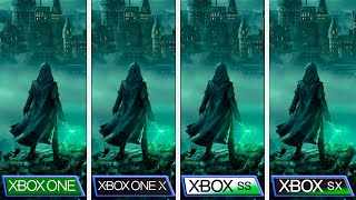 Hogwarts Legacy  Xbox One SX vs Xbox Series XS  Graphics Comparison [upl. by Akeem]