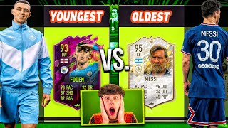 OLDEST vs YOUNGEST FUT DRAFT BATTLE ⚔️ [upl. by Atikin]