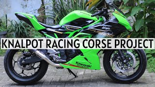 NINJA 250 SL GANTI KNALPOT RACING CORSE PROJECT TAMBAH KEREN [upl. by Paehpos]