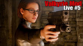 Jill Valentine starts her most difficult mission yet RE4 Remake Valkyrie Mod Day 5 Live 5 [upl. by Newbold330]