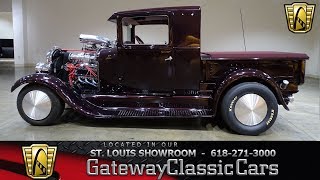 7683 1929 Ford Model A  Gateway Classic Cars St Louis [upl. by Kuska740]