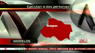 Ejecutan a dos personas en Jiutepec Morelos [upl. by Gefen]