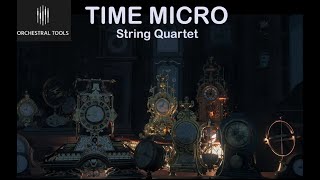 Orchestral Tools  Time Micro  SineSingles String Quartet  Demo of all the articulations 2022 [upl. by Pax653]