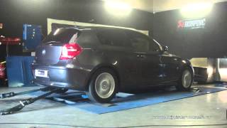 BMW 120d 177cv Reprogramamtion Moteur  211cv Digiservices Paris 77 Dyno [upl. by Icyac]