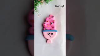 Satisfying clayart short ytshorts diy art dishi craft youtubeshorts [upl. by Anaizit]