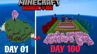 I Survived 100 Days on a Survival Island in Minecraft [upl. by Star]