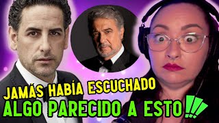 JUAN DIEGO COMPITE CON PLACIDO DOMINGO😮ALGO NO SALE BIEN😮 Vocal coach REACTION amp ANALYSIS [upl. by Alan615]