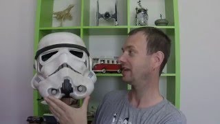 Star Wars Day 2016 RS prop masters Sandtrooper Stormtrooper helmet [upl. by Harriett]