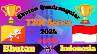 Bhutan Quadrangular series t20i cricket [upl. by Elleyoj]