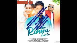 Asinbo rinna leto D Shankar 🆕 Mising karaoke song with lyrics [upl. by Ardnoik]