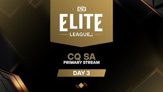 ES Elite League SA Closed Qualifier Dia 3 [upl. by Yroger]