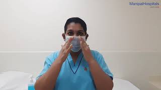 Dr Ranjan Shetty on Mask Etiquette  Best Cardiologist in Bangalore  Manipal Hospitals India [upl. by Annelg156]