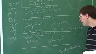 IUPAC alkane nomenclature 7 [upl. by Aihsekat]