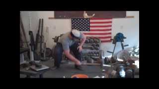 12lb Sledge Hammer Deadlift Choke Attempts [upl. by Sirtimid]