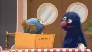 Sesame Street Grover Is All Out Of Food  Waiter Grover [upl. by Emrich]