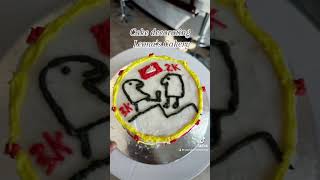 Cake Decorating Date vlog cakedecorating dateideas roadto3k [upl. by Leese115]