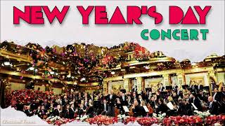 Vienna Classics  NEW YEARS DAY CONCERT  The Best Waltzes amp Polkas By Strauss [upl. by Treulich526]