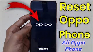 Reset Oppo Phone All oppo phone  How to reset oppo mobile techical redminote tech techic [upl. by Tarrsus]