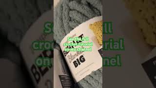 Bernat Blanket Big chunky yarn afghan [upl. by Imik]