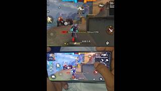 ff handcam gameplay CS rank push freefire [upl. by Sadirah]