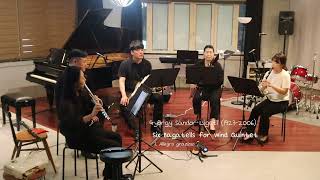 György Sándor Ligeti Six Bagatells for Wind Quintet by Ensemble CHARM 앙상블 참 [upl. by Haral237]