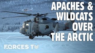 Learning To Fly And Fight Military Helicopters In The Arctic • EXERCISE CLOCKWORK  Forces TV [upl. by Aelrac]