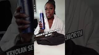 Does kryolan setting really work newpost makeup makuphacks settingspray fixingspray [upl. by Gierk249]