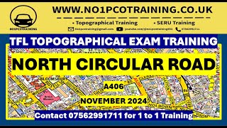 NORTH CIRCULAR ROAD  TfL Topographical Assessment  NOVEMBER 2024  WWWNO1PCOTRAININGCOUK [upl. by Nibla]