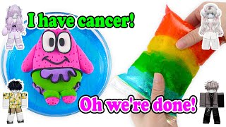 Slime Storytime Roblox  My boyfriend cheated on me while I was fighting cancer [upl. by Bartie]