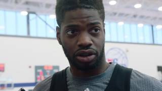 Nerlens Noel  Practice 121316 [upl. by Asek]