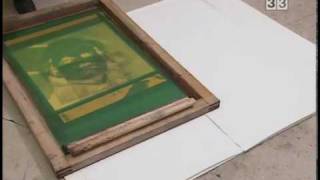 Andy Warhol i la serigrafia  Andy Warhol and silkscreen [upl. by Verile]