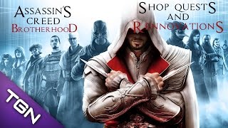 Assassins Creed Brotherhood Shop Quests amp Rennovations [upl. by Murial]