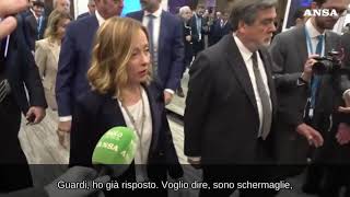 Taglio canone Rai Meloni quotSgambetto di Tajani Niente di serioquot [upl. by Eveivenej]