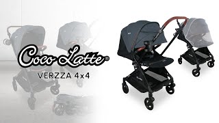 Cocolatte Verzza 4x4 Stroller [upl. by Ynttirb]