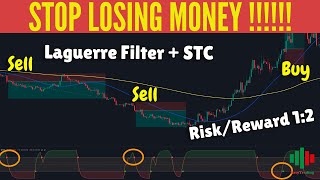 SCHAFF TREND CYCLE STC INDICATOR AND LAGUERRE FILTER TRADING STRATEGY [upl. by Aura299]