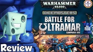 Warhammer 40K Dice Masters Battle for Ultramar Campaign Box Review  with Tom Vasel [upl. by Albie]