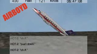 Air Midwest 5481 Beech 1900 Charlotte NTSB Animation [upl. by Yttiy471]