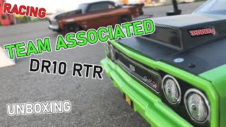 Team Associated DR10 RTR Drag Car Unboxing amp 2s 132 Foot Drag Racing [upl. by Retsub]