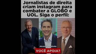 Você apoia esses grandes Jornalistas Sim 👍Não 👎 youtuber noticias jornalismo [upl. by Learsi]