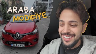 Arabayı Modifiye Ediyoruz 🚘 Clio Dönüşüm 💫  vlog [upl. by Alyahc455]