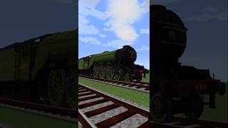 Minecraft LNER Flying Scotman passes by  Teaser  minecraft flyingscotsman train [upl. by Okomot42]