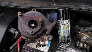 Cleaning the turbocharger with Wynns How To Clean A Turbocharger In Minutes TDI [upl. by Owen]