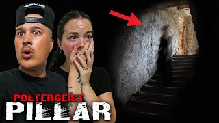 SNEAKING INTO The HAUNTED POLTERGEIST PILLAR Gone Wrong  The real Dingle Tower Phantom [upl. by Merideth620]