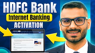 HDFC Internet Banking Registration  HDFC Net Banking [upl. by Laenaj]