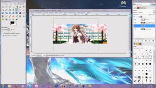 Gimp Tutorial 01 Erstellen einer einfachen Signatur Basics [upl. by Lhary800]