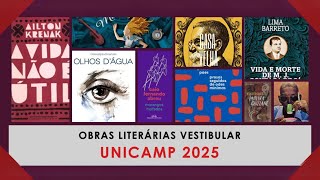 Obras literárias Unicamp 2025 [upl. by Einahpehs58]