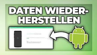 Android Handy gelöschte Daten wiederherstellen ohne Root  Whatsapp Chats Ultdata Tutorial [upl. by Kristo]