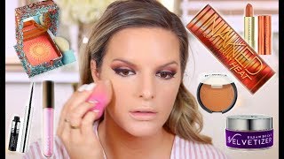 TESTING HOT NEW MAKEUP FIRST IMPRESSIONS  Casey Holmes [upl. by Pedaiah266]